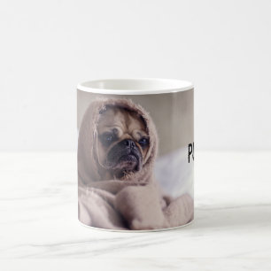 De Café Pug na caneca geral