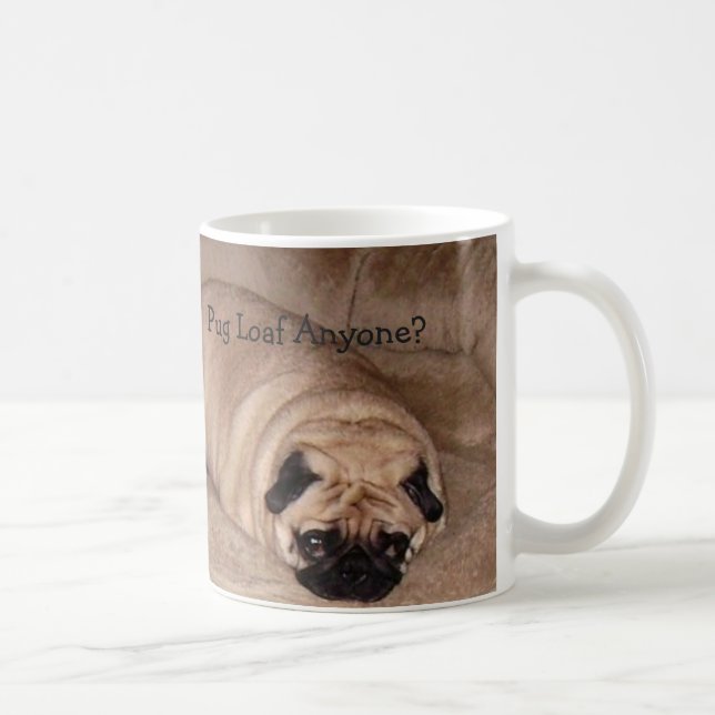 De Café Pugsley do "naco qualquer um Pug?" Caneca (Direita)