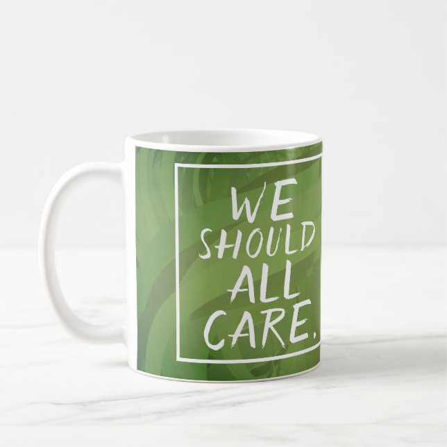 De Café PWDP nós importamo-nos a caneca (Esquerda)