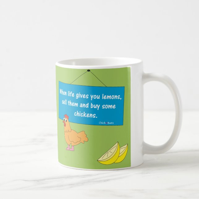 De Café Quando a vida lhe der a caneca dos limões… (Direita)