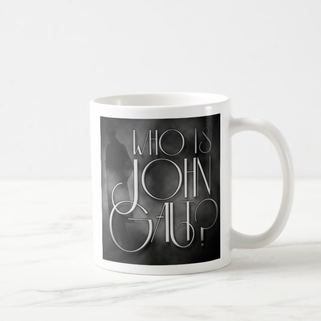 De Café Quem é John Galt? Caneca (Direita)