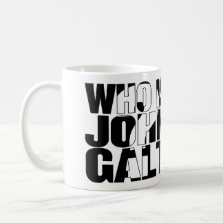 De Café Quem é John Galt? caneca 15oz