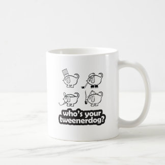 De Café quem é seu tweenerdog? caneca do design 2