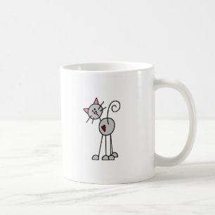 De Café Rato na caneca cor-de-rosa da bailarina