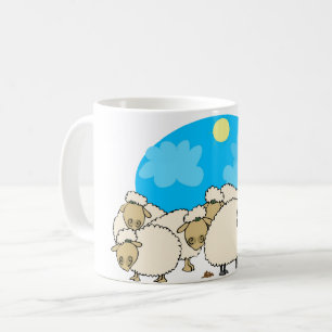 De Café Rebanho da caneca dos carneiros