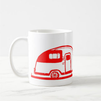 De Café Reboque e caneca vermelhos 11oz da árvore