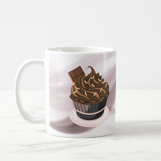 De Café receita da brownie da caneca da microonda do (Esquerda)