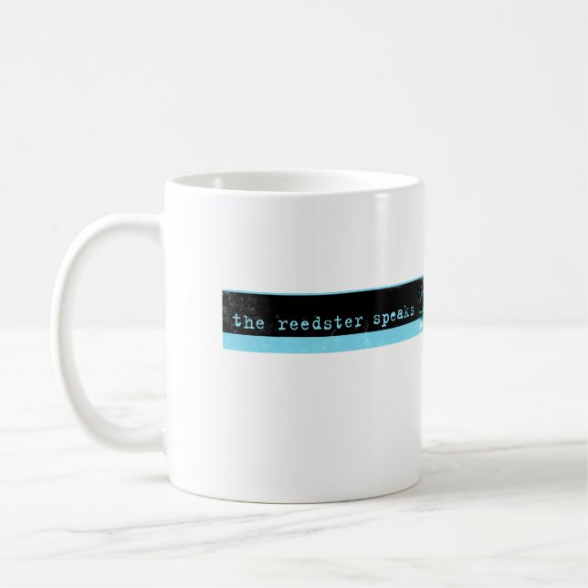 De Café Reedster fala a caneca do logotipo (Esquerda)