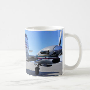 De Café Rei Ar Avião Caneca