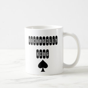De Café Rei do Rockabilly com Caneca Espada