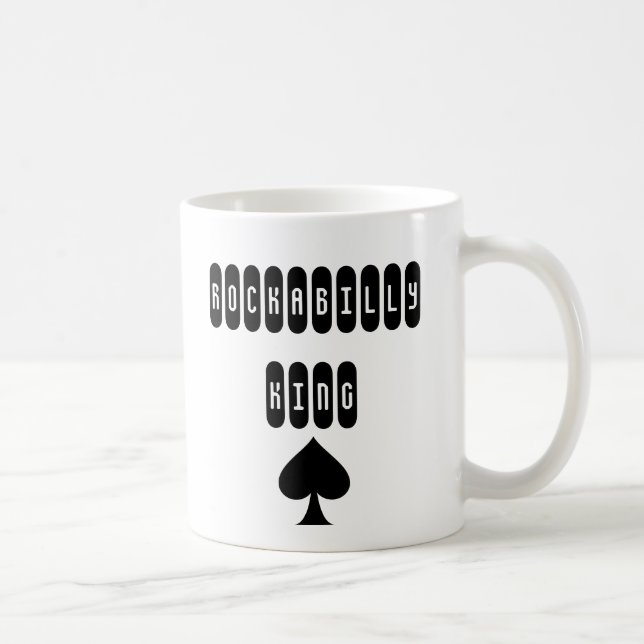 De Café Rei do Rockabilly com Caneca Espada (Direita)