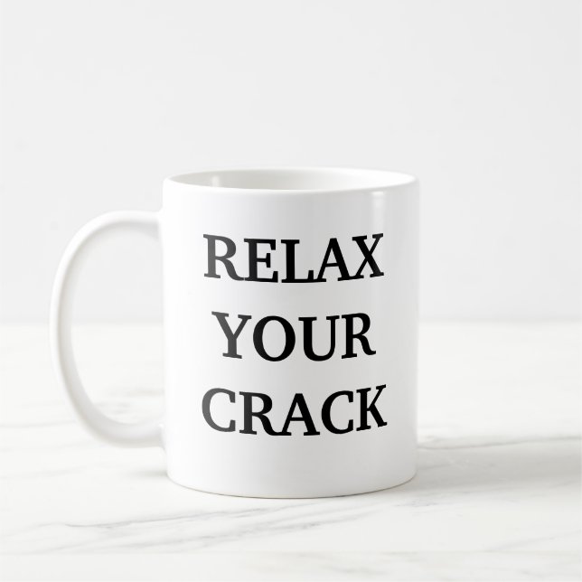 DE CAFÉ RELAXE SUA CANECA DA RACHADURA (Esquerda)