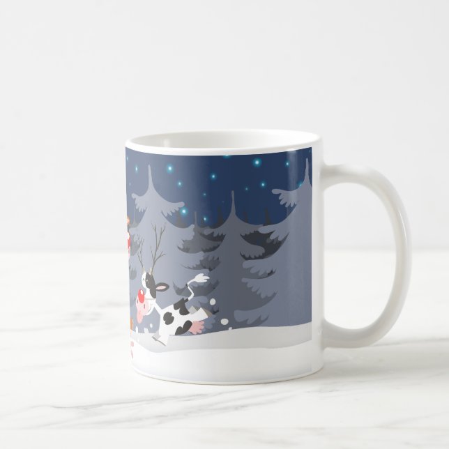 De Café Rena na caneca da neve (Direita)