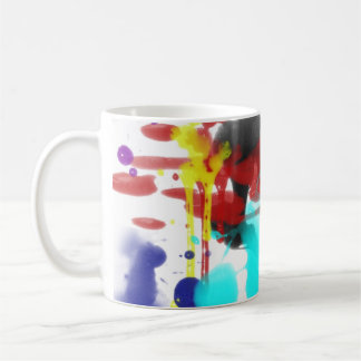 De Café Respingo da caneca da cor