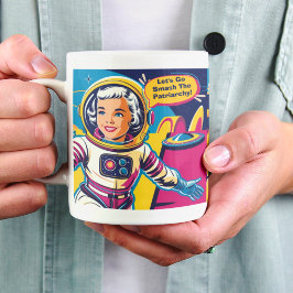 De Café Retro Smash A Caneca Feminista Patriarcada