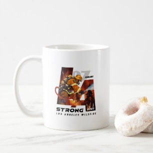 De Café Reze por Los Angeles 11# Caneca Clássica