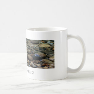 De Café Rochas do trabalho social! Caneca