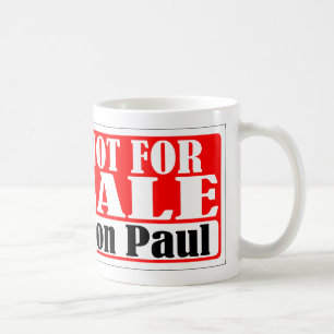 De Café Ron Paul não para a caneca da venda