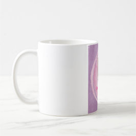 De Café Rosa & caneca incondicional roxa da foto do cão do