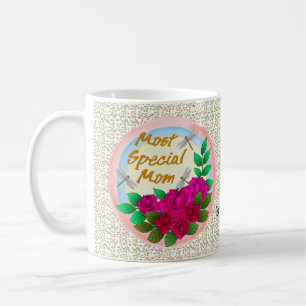 De Café Rosa especial caneca personalizada