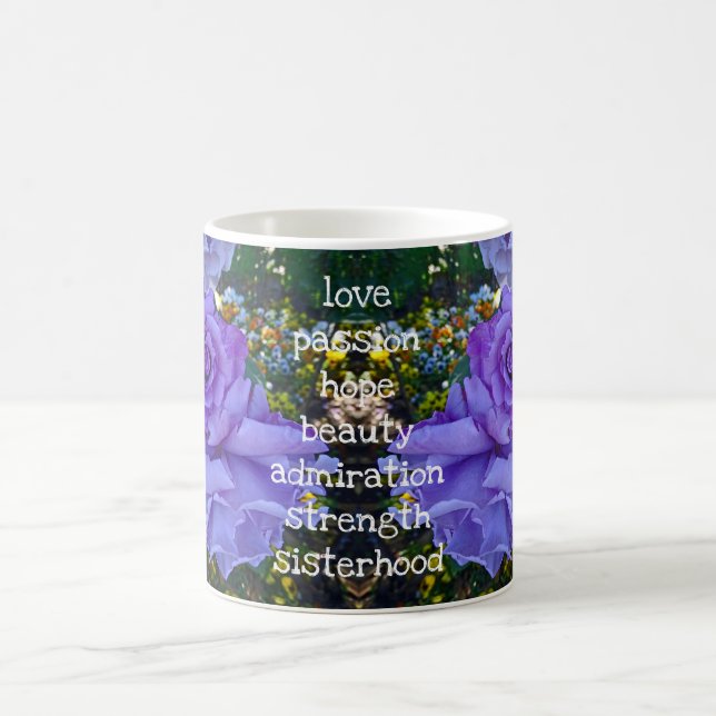 De Café Rosa roxo - caneca (Centro)