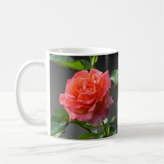 De Café Rosa vermelha selvagem - caneca