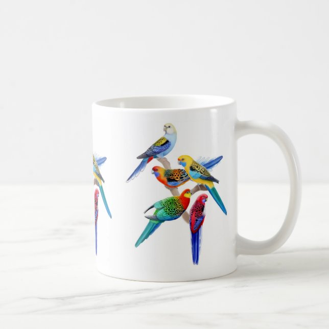 De Café Rosella repete mecanicamente a caneca (Direita)