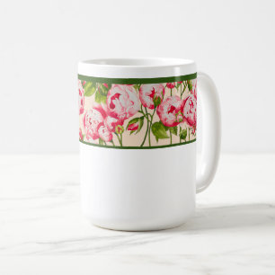 De Café Rosy Abundance em uma caneca clássica (B)