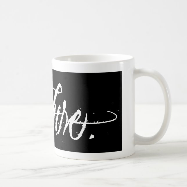 De Café Roubo estava aqui caneca (Direita)