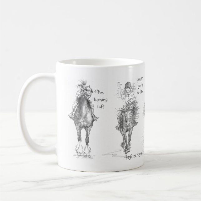 De Café RS01 "estrada equestre sinaliza" a caneca (Esquerda)