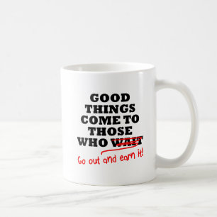 De Café Sai e Conquista um Caneca Divertida