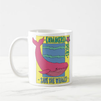 De Café Salvar a caneca das baleias