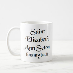 De Café santo elizabeth ann seton caneca