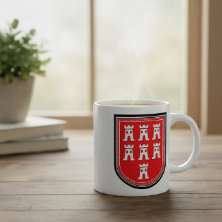 De Café Saxonia Sinal Siebenbürgen Caneca