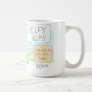 DE CAFÉ SE O LASSIE TINHA SIDO UM GALGO AFEGÃO - CANECA