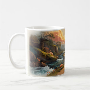 De Café 🧸 Segure a Maravilha Caneca do Vale Nostálgico