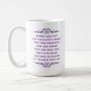 De Café Seja A Minha Visão - 15 Oz. Caneca