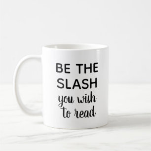 De Café "Seja o corte que você deseja ler" a caneca