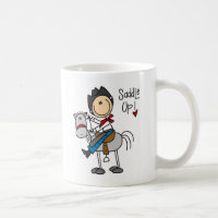 Sele acima! Figura caneca da vara do vaqueiro