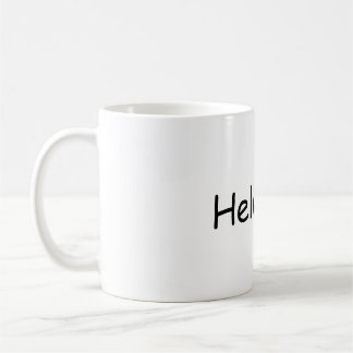 De Café Sem a caneca Helvética