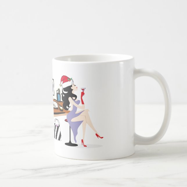 De Café Senhora Chefe Natal Caneca Diva (Direita)