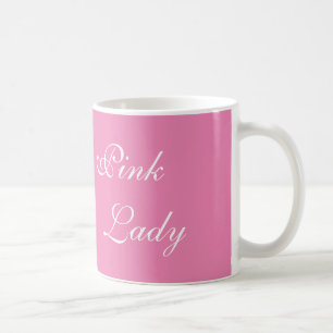 De Café Senhora cor-de-rosa caneca