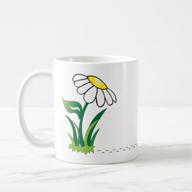 De Café Senhora Desinsetar Margarida Caneca (Esquerda)
