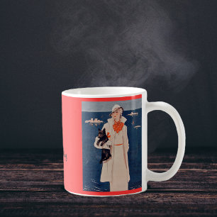 De Café Senhora Elegante Ama Minha Caneca Scotty