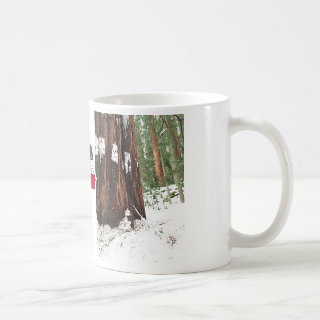 De Café Sequóia na caneca da neve (Direita)