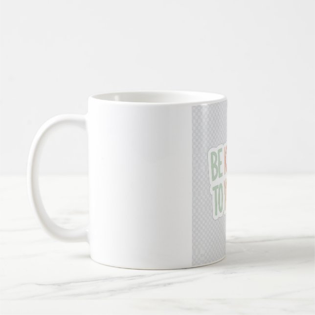 De Café Ser Gentil Consigo Mesmo Caneca Motivacional - Pre (Esquerda)