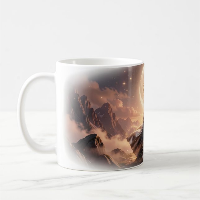De Café Serenidade ao Luar Sobre a Caneca do Sonho da Mont (Esquerda)