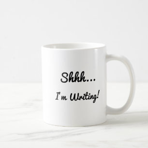 De Café Shhh… Eu sou caneca da escrita