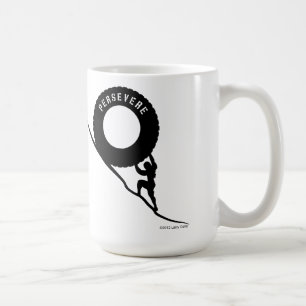 De Café Sisyphus persevera caneca