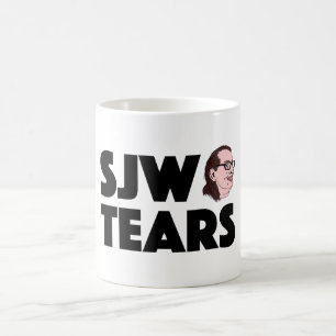 De Café SJW rasga a caneca liberal esquerda regressivo